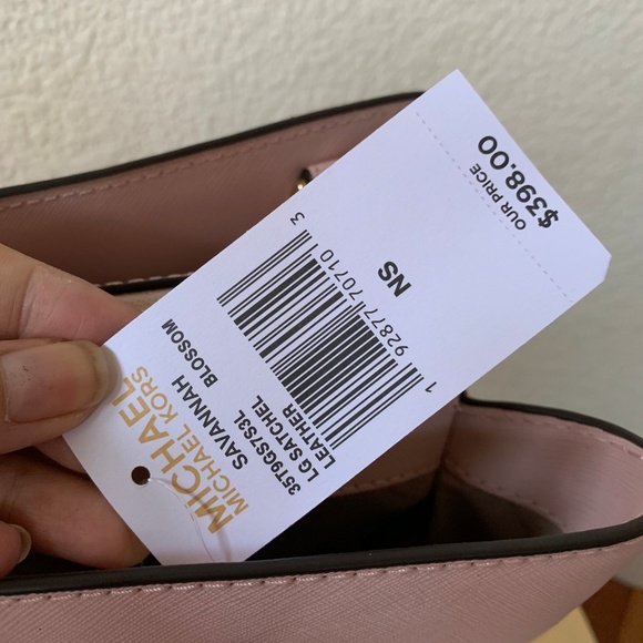 NWT Michael Kors Savannah Large Satchel - Picture 8 of 8